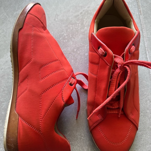 Moving Sale | 
Auth Hermès orange sneakers leather insole 38.5 - Picture 4 of 16
